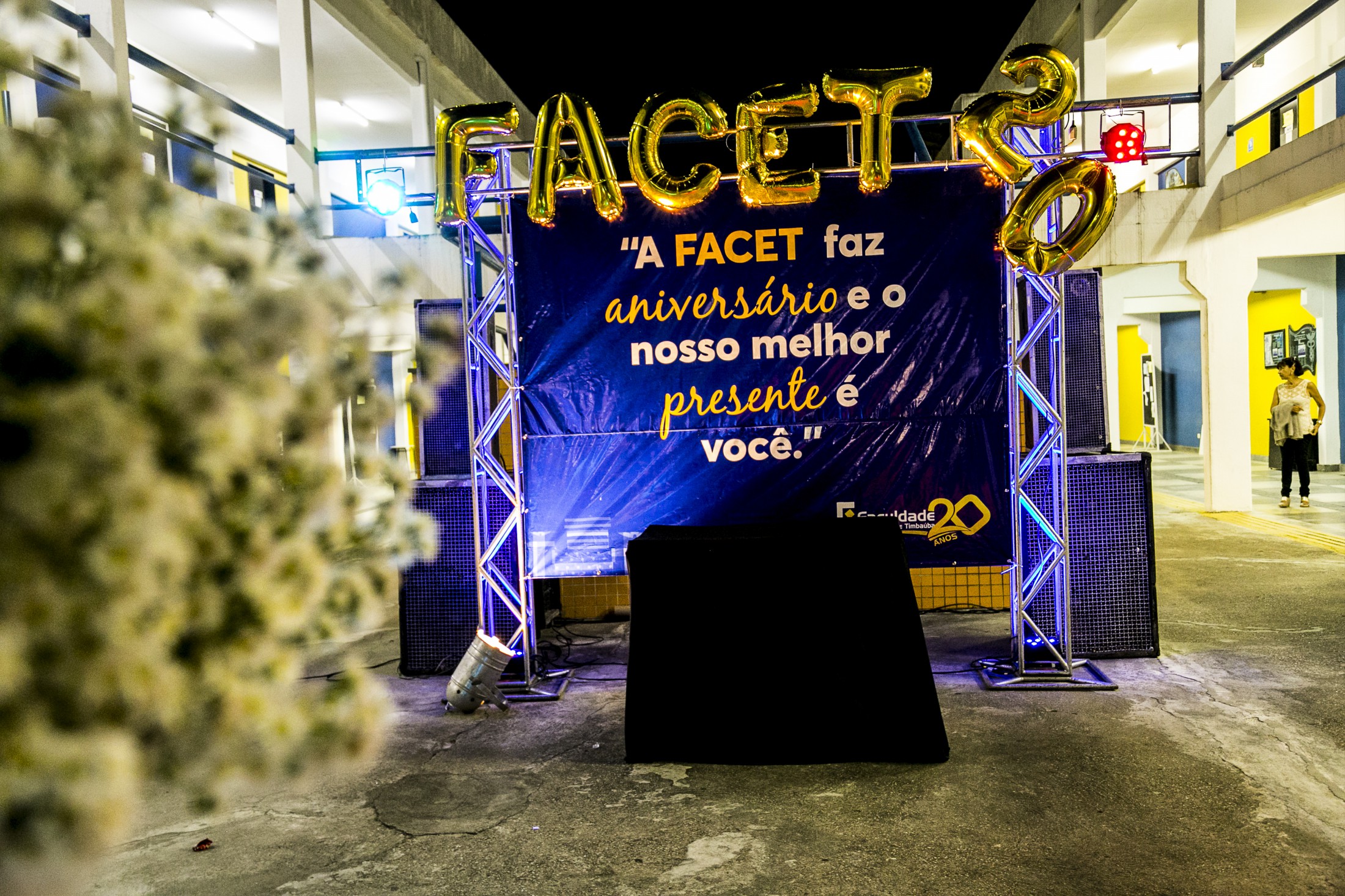 Festa de comemoração dos 20 anos da Faculdade