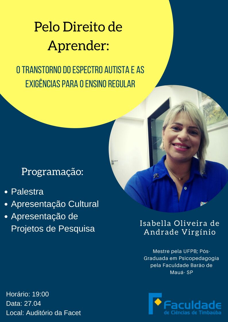 Pelo direito de aprender – O transtorno do Espectro Autista e as exigências para o ensino regular