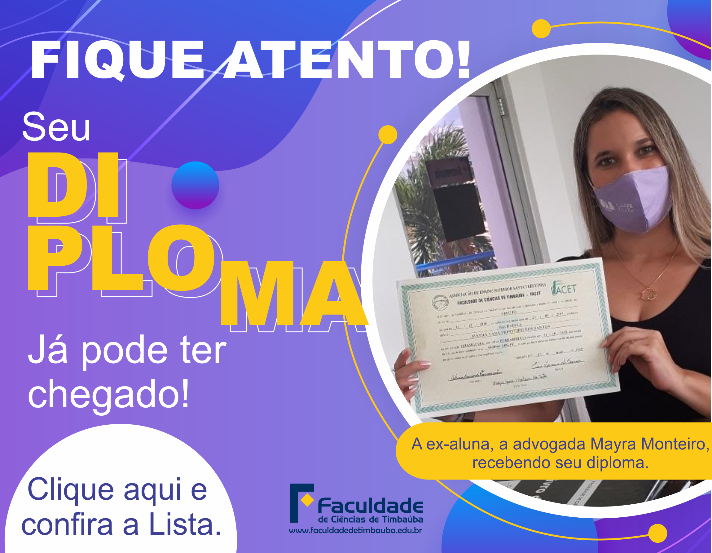 Lista de Diplomas Recebidos